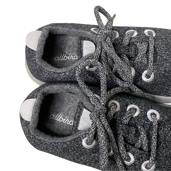 allbirds Merino Wool Classic Runners Casual Lace up Women’s 6 Dark Gray Shoes - Picture 9 of 12